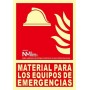 Señal MATERIAL PARA LOS EQUIPOS DE EMERGENCIAS Señal lucha contra incendios fotoluminiscente