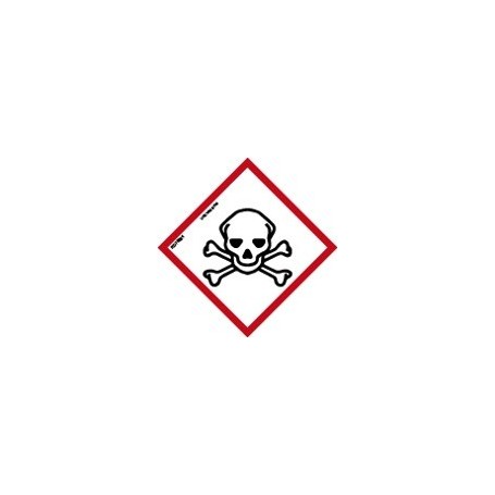 Señal PRODUCTO QUÍMICO CON TOXICIDAD AGUDA Señal de peligro - producto químico