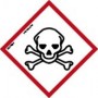 Señal PRODUCTO QUÍMICO CON TOXICIDAD AGUDA Señal de peligro - producto químico