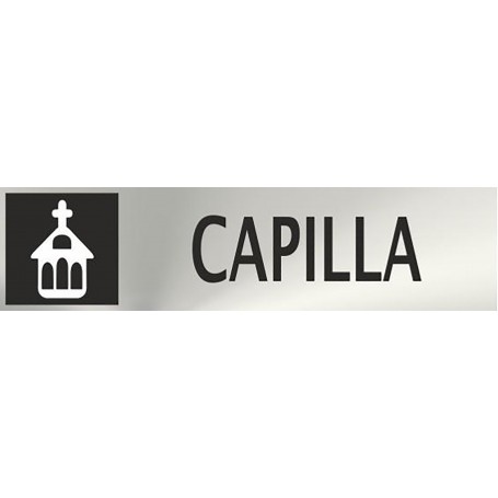 Señal CAPILLA - Placa informativa