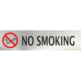 Señal NO SMOKING- Placa informativa