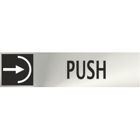 Señal PUSH - Placa informativa