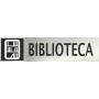 Señal BIBLIOTECA - Placa informativa
