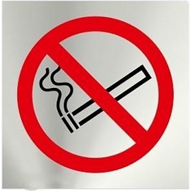 Señal NO FUMAR - Placa informativa