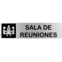Señal SALA DE REUNIONES - Placa informativa