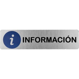 Señal INFORMACIÓN - Placa informativa