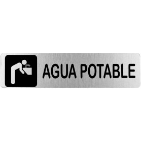 Señal AGUA POTABLE - Placa informativa