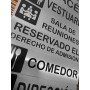 Señal ADMINISTRACIÓN CLIP - Placa informativa