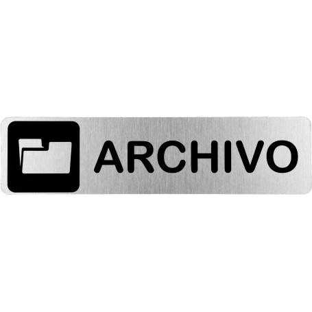 Señal ARCHIVO - Placa informativa