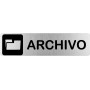 Señal ARCHIVO - Placa informativa