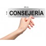 Señal CONSERJERÍA - Placa informativa