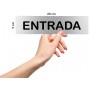 Señal ENTRADA - Placa informativa