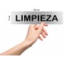 Señal LIMPIEZA - Placa informativa