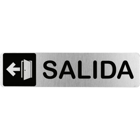 Señal SALIDA - Placa informativa